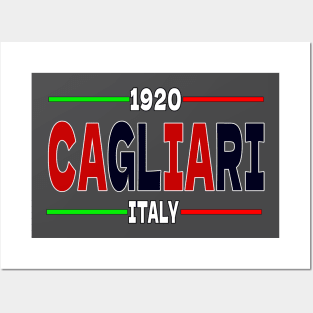 Cagliari Italy 1920 Classic Posters and Art